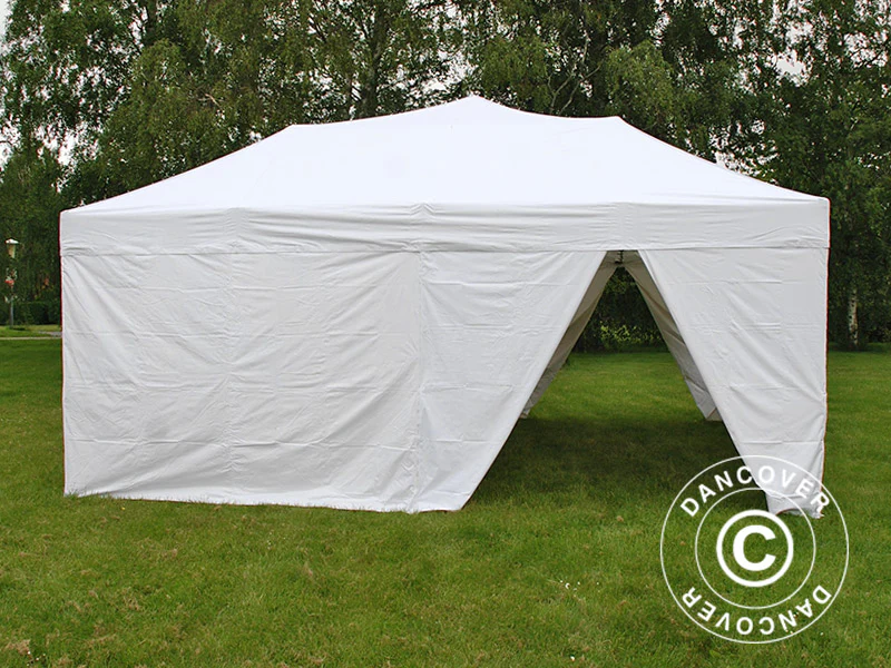 Snabbtält FleXtents Xtreme 50 6x6m Vit, inkl. 8 sidor - Image 11