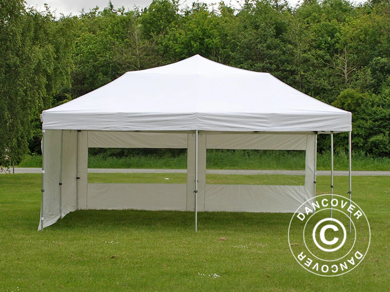 Snabbtält FleXtents Xtreme 50 6x6m Vit, inkl. 8 sidor - Image 12