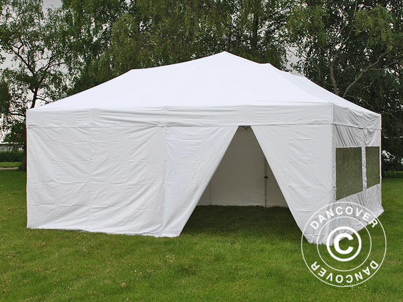 Snabbtält FleXtents Xtreme 50 6x6m Vit, inkl. 8 sidor - Image 5