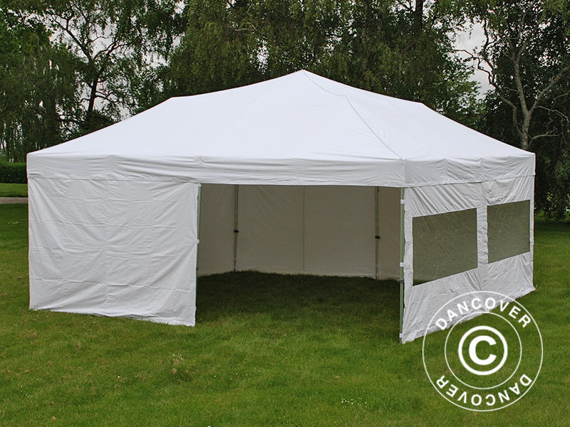 Snabbtält FleXtents Xtreme 50 6x6m Vit, inkl. 8 sidor - Image 8
