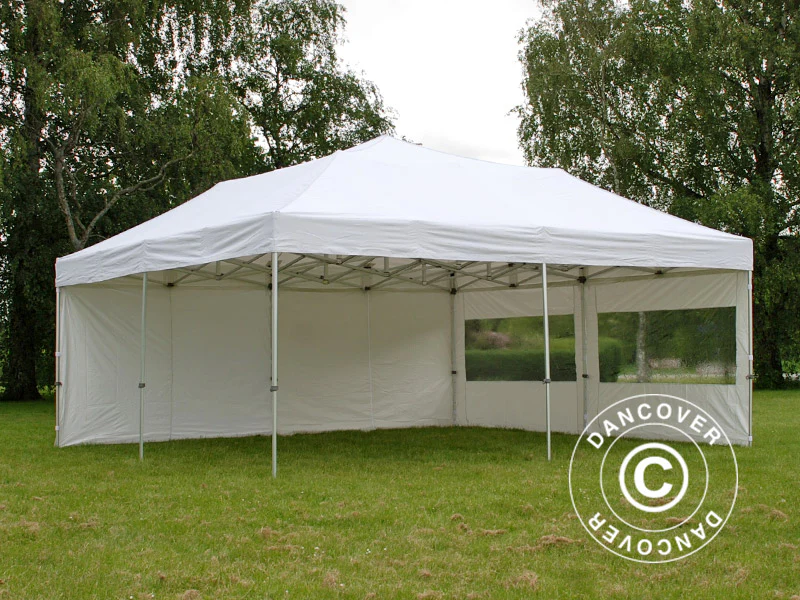 Snabbtält FleXtents Xtreme 50 6x6m Vit, inkl. 8 sidor - Image 9