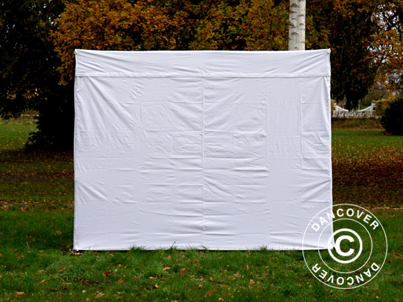 Snabbtält FleXtents® Xtreme 50 Exhibition med sidoväggar, 3x3m, Vit, Flamhämmande - Image 21