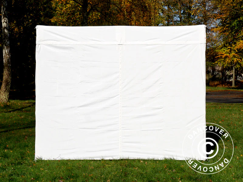 Snabbtält FleXtents® Xtreme 50 Exhibition med sidoväggar, 3x3m, Vit, Flamhämmande - Image 37