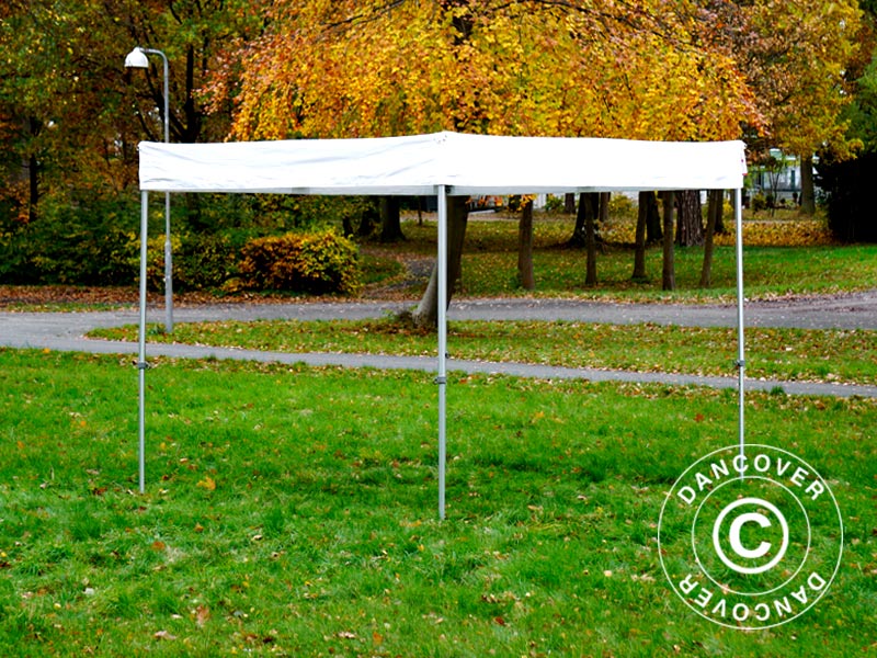 Snabbtält FleXtents® Xtreme 50 Exhibition med sidoväggar, 3x3m, Vit, Flamhämmande - Image 38