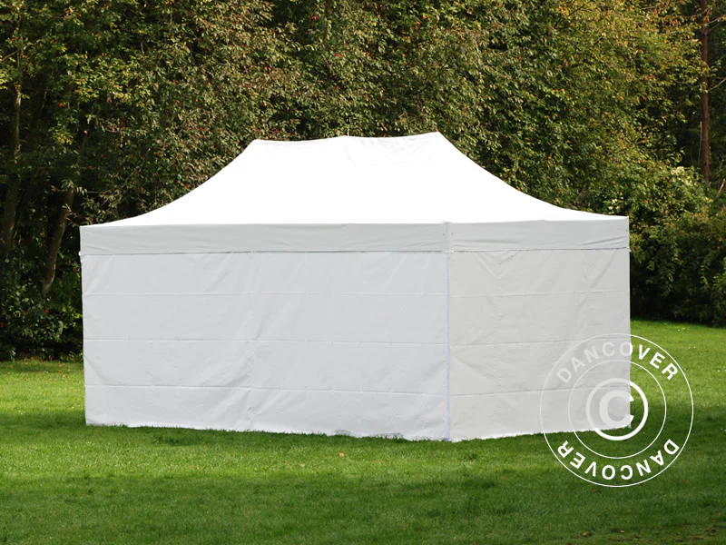 Snabbtält FleXtents Xtreme 50 Heavy Duty 3x6m Vit, inkl. 6 sidor - Image 3