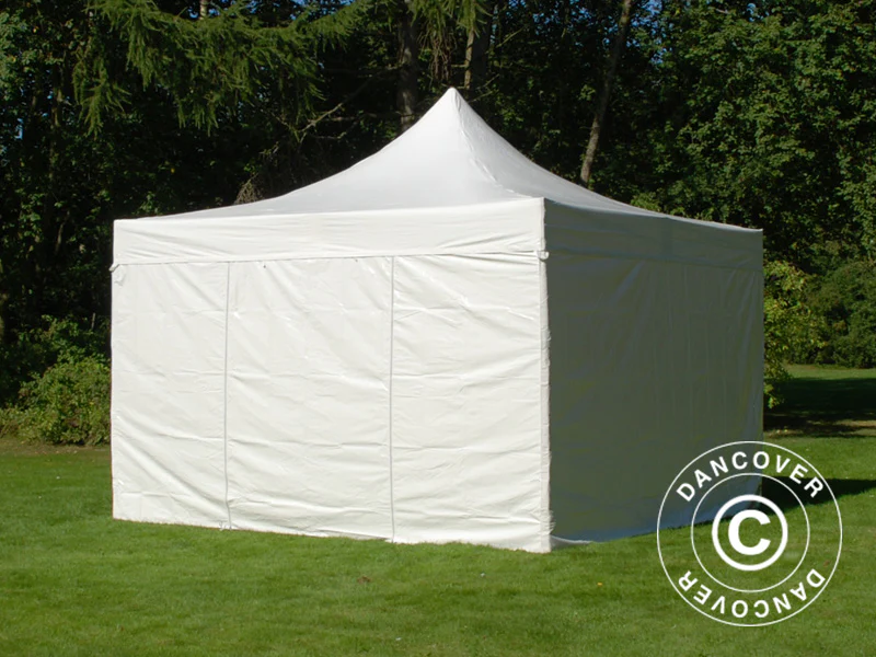 Snabbtält FleXtents Xtreme 50 Heavy Duty 4x4, Vit inkl. 4 sidor - Image 3