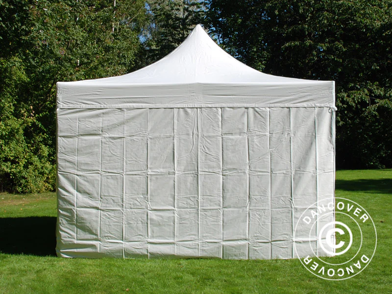 Snabbtält FleXtents Xtreme 50 Heavy Duty 4x4, Vit inkl. 4 sidor - Image 4