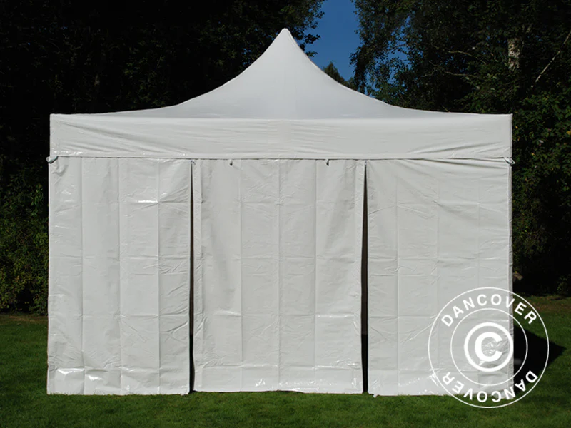 Snabbtält FleXtents Xtreme 50 Heavy Duty 4x4, Vit inkl. 4 sidor - Image 5