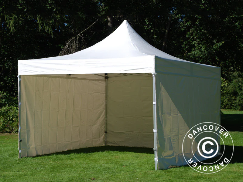 Snabbtält FleXtents Xtreme 50 Heavy Duty 4x4, Vit inkl. 4 sidor - Image 7