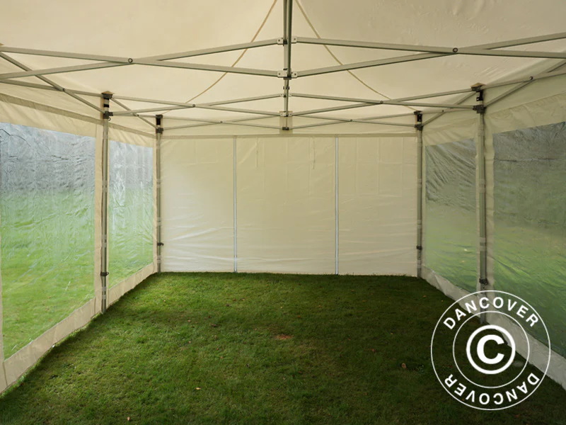 Snabbtält FleXtents Xtreme 50 Heavy Duty 4x6m Vit, inkl. 8 sidor - Image 22