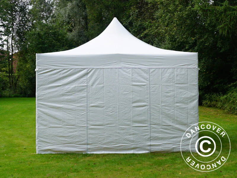 Snabbtält FleXtents Xtreme 50 Heavy Duty 4x6m Vit, inkl. 8 sidor - Image 5