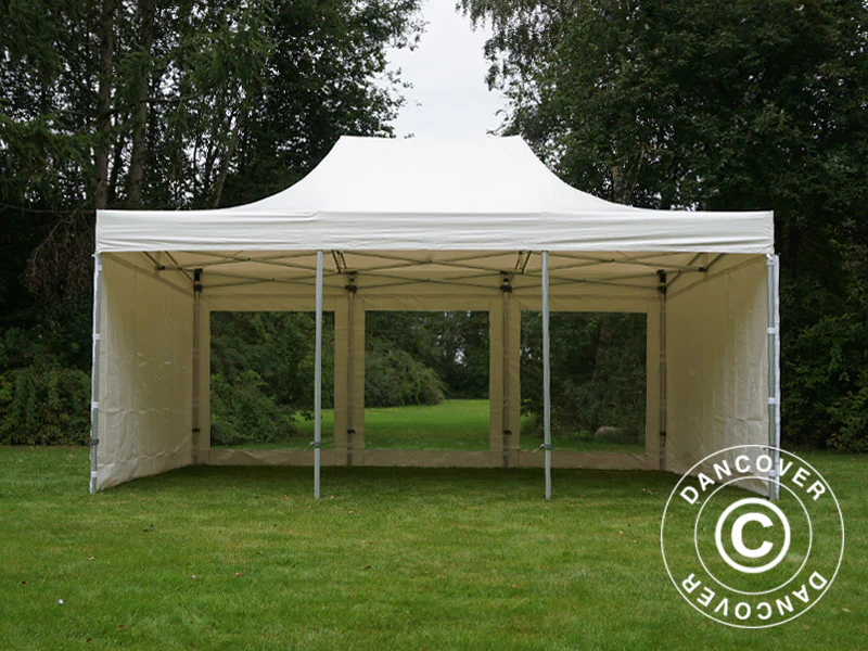 Snabbtält FleXtents Xtreme 50 Heavy Duty 4x6m Vit, inkl. 8 sidor - Image 8