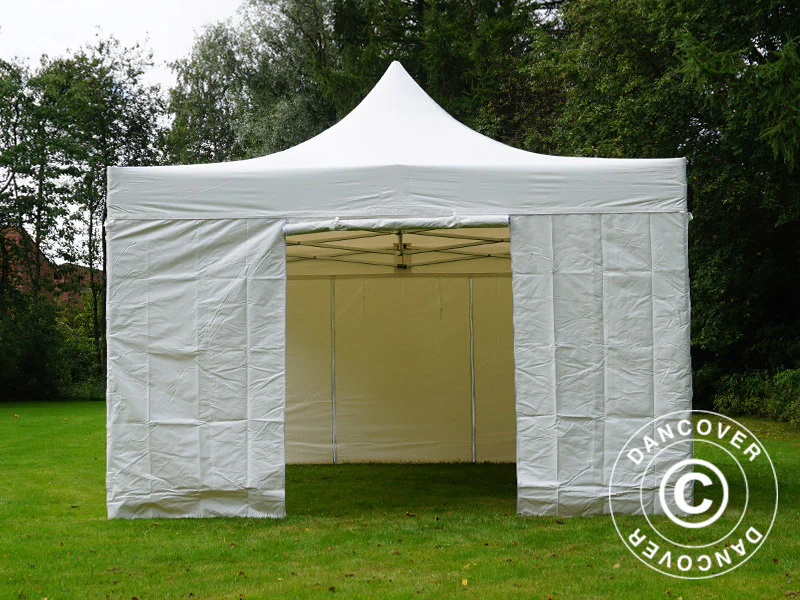 Snabbtält FleXtents Xtreme 50 Heavy Duty 4x6m Vit, inkl. 8 sidor - Image 9