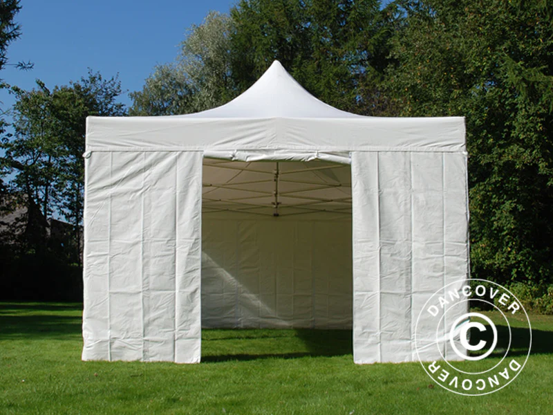 Snabbtält FleXtents Xtreme 50 Heavy Duty 4x8m Vit, inkl. 6 sidor - Image 20