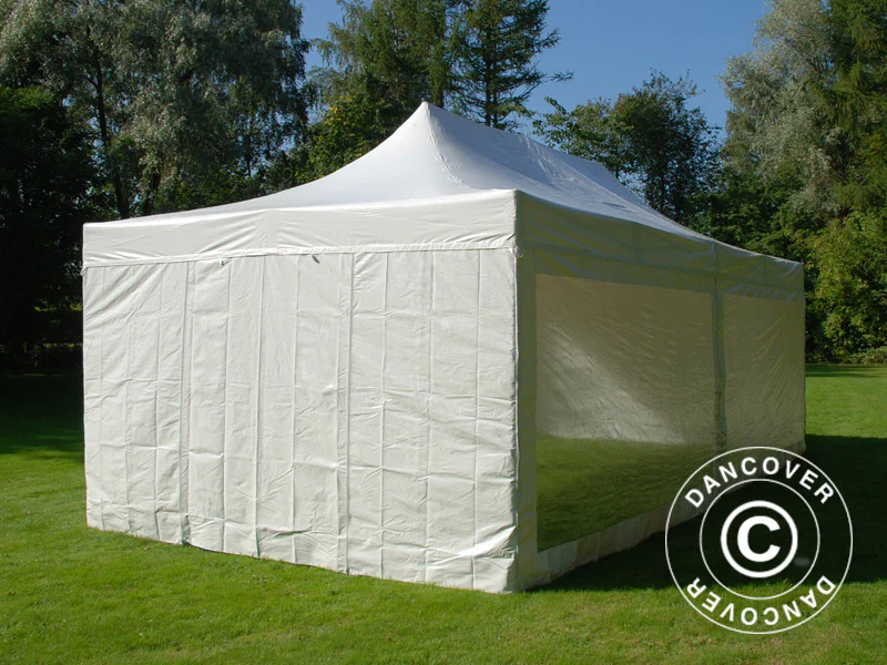 Snabbtält FleXtents Xtreme 50 Heavy Duty 4x8m Vit, inkl. 6 sidor - Image 21