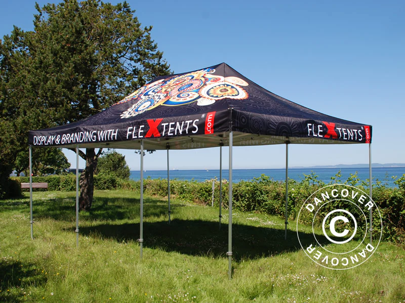 Snabbtält FleXtents Xtreme 50 med fullt digitalt tryck, 4x6m - Image 2