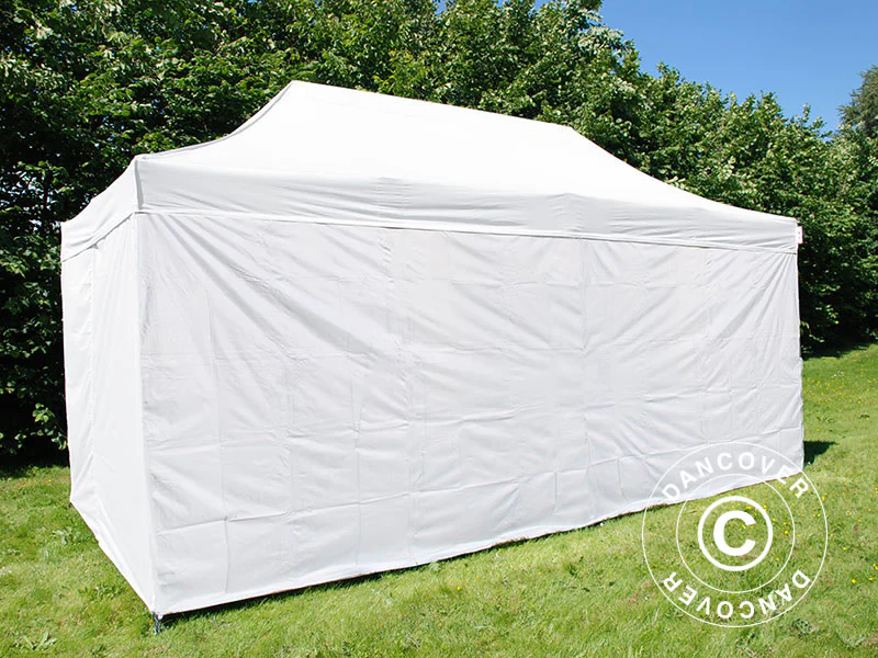 Snabbtält FleXtents® Xtreme 50, Medicinskt & Nödsituationstält, 3x6m, Vit, inkl. 6 sidoväggar - Image 4