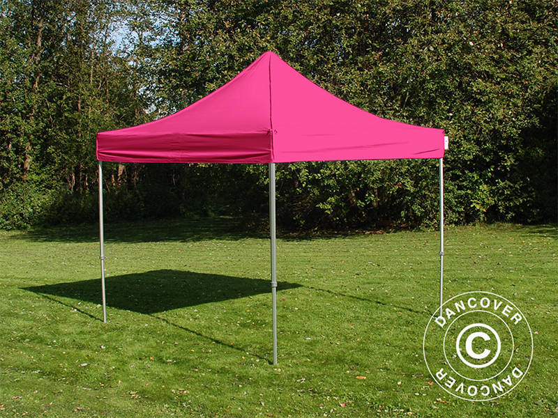 Snabbtält FleXtents Xtreme 50 Vintage Style 3x3m Rosa, inkl. 4 sidor - Image 6