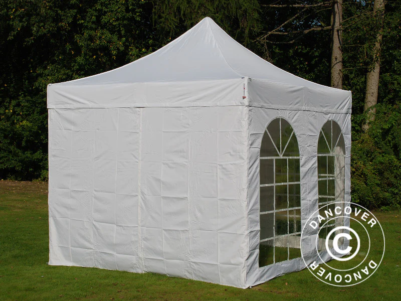 Snabbtält FleXtents Xtreme 50 Vintage Style 3x3m Vit, inkl. 4 sidor - Image 11