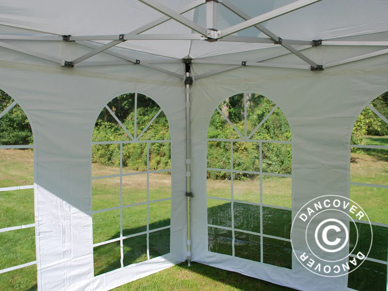 Snabbtält FleXtents Xtreme 50 Vintage Style 3x3m Vit, inkl. 4 sidor - Image 15