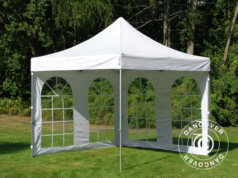 Snabbtält FleXtents Xtreme 50 Vintage Style 3x3m Vit, inkl. 4 sidor - Image 5