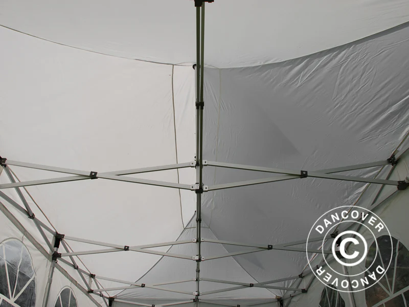 Snabbtält FleXtents Xtreme 50 Vintage Style 3x6m Vit, inkl. 6 sidor - Image 10