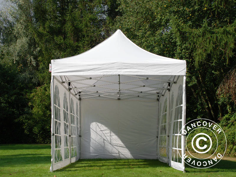Snabbtält FleXtents Xtreme 50 Vintage Style 3x6m Vit, inkl. 6 sidor - Image 13