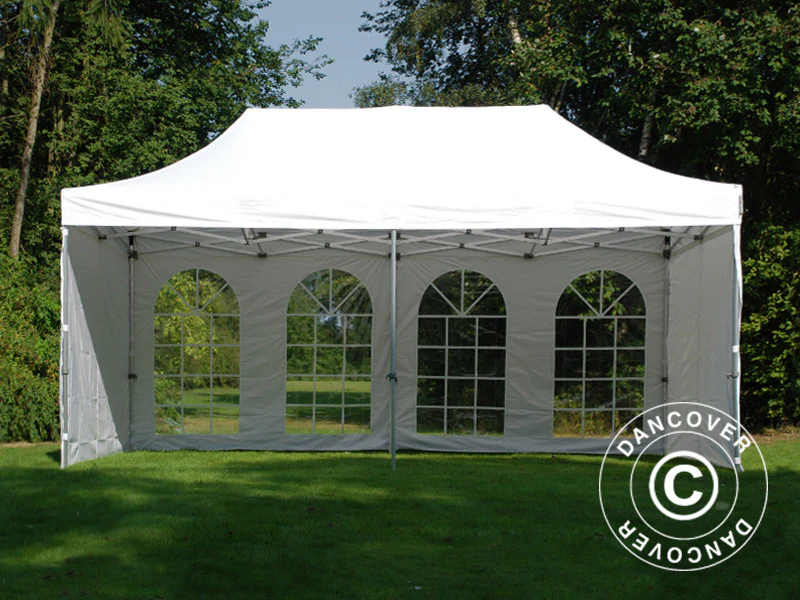 Snabbtält FleXtents Xtreme 50 Vintage Style 3x6m Vit, inkl. 6 sidor - Image 19