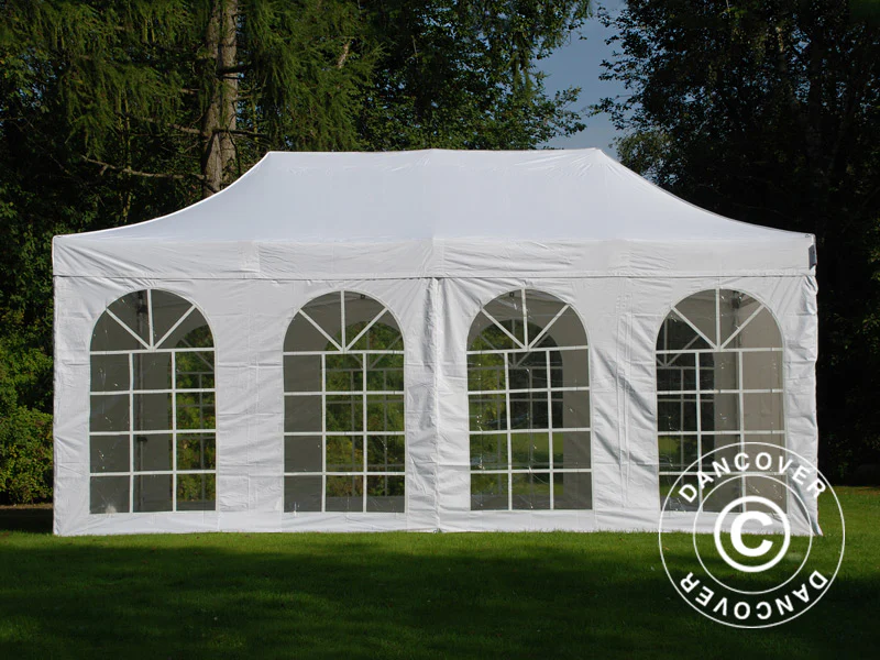 Snabbtält FleXtents Xtreme 50 Vintage Style 3x6m Vit, inkl. 6 sidor - Image 24