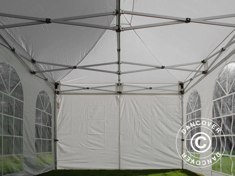 Snabbtält FleXtents Xtreme 50 Vintage Style 3x6m Vit, inkl. 6 sidor - Image 8