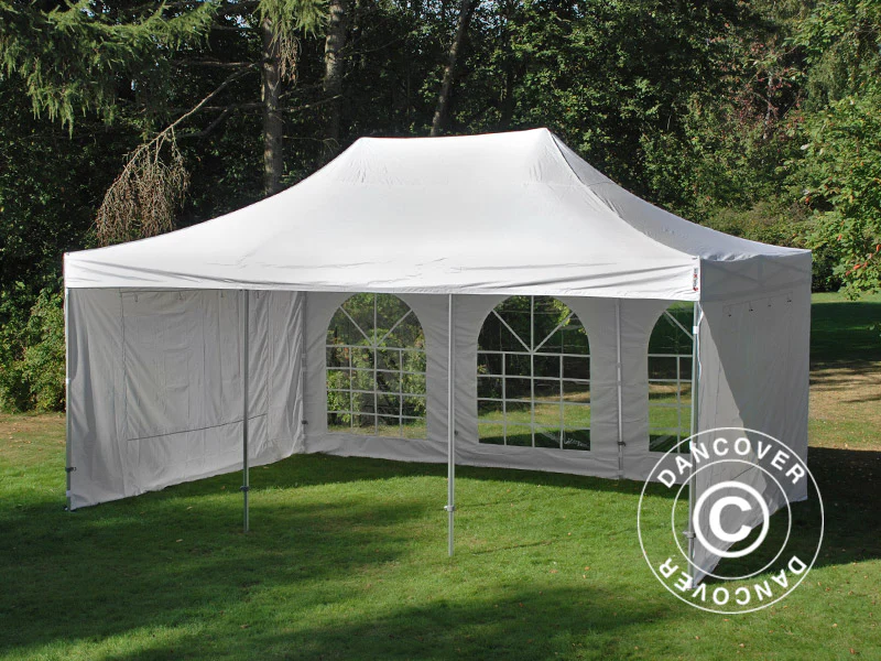 Snabbtält FleXtents Xtreme 50 Vintage Style 4x6m Vit, inkl. 8 sidor - Image 10