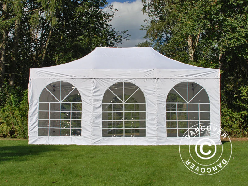 Snabbtält FleXtents Xtreme 50 Vintage Style 4x6m Vit, inkl. 8 sidor - Image 30
