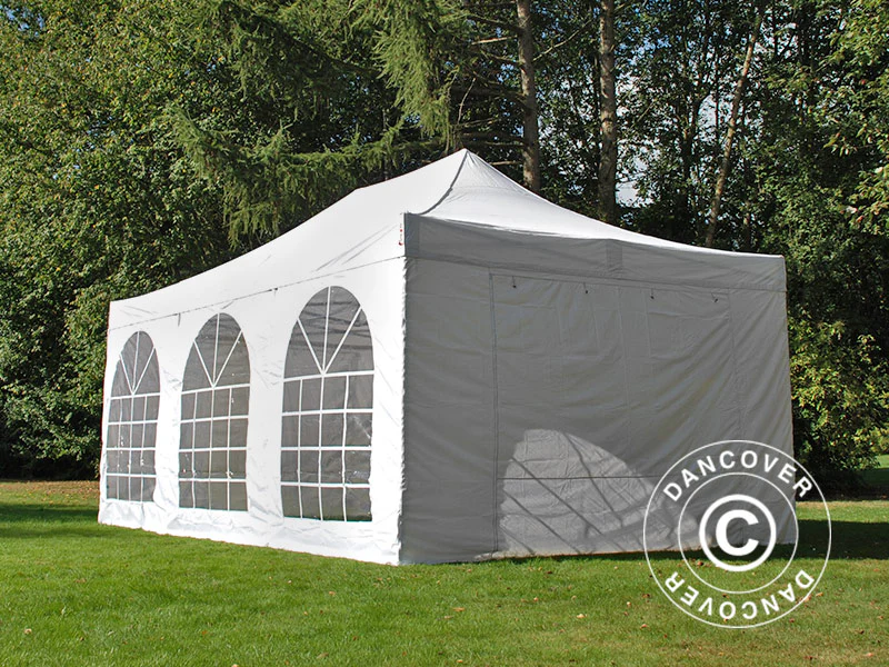 Snabbtält FleXtents Xtreme 50 Vintage Style 4x6m Vit, inkl. 8 sidor - Image 32