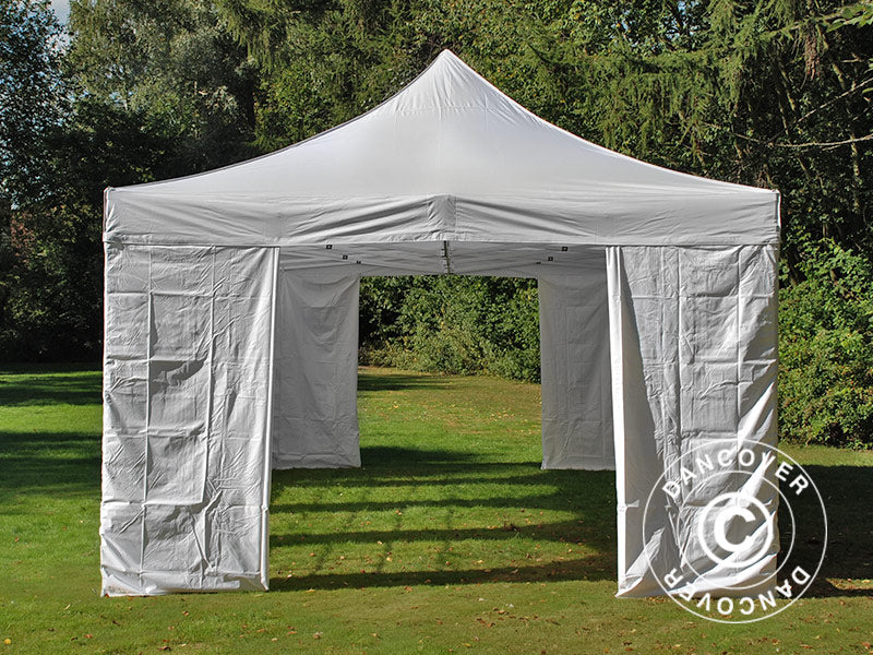 Snabbtält FleXtents Xtreme 50 Vintage Style 4x8m Vit, inkl. 6 sidor - Image 17