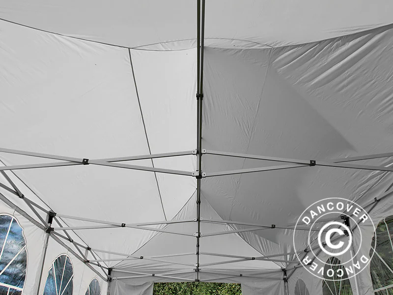Snabbtält FleXtents Xtreme 50 Vintage Style 4x8m Vit, inkl. 6 sidor - Image 19