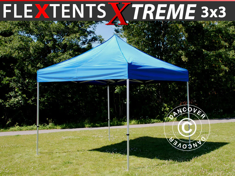 Snabbtält FleXtents Xtreme 60 3x3m Blå