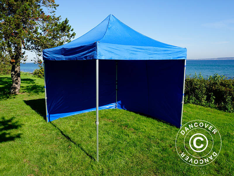 Snabbtält FleXtents Xtreme 60 3x3m Blå, inkl. 4 sidor - Image 11