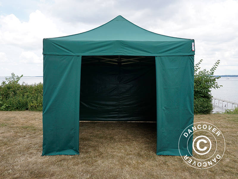 Snabbtält FleXtents Xtreme 60 3x3m Grön, inkl. 4 sidor - Image 9