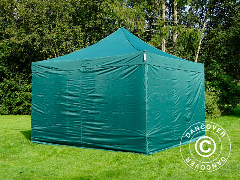 Snabbtält FleXtents Xtreme 60 4x4m Grön, inkl. 4 sidor - Image 2
