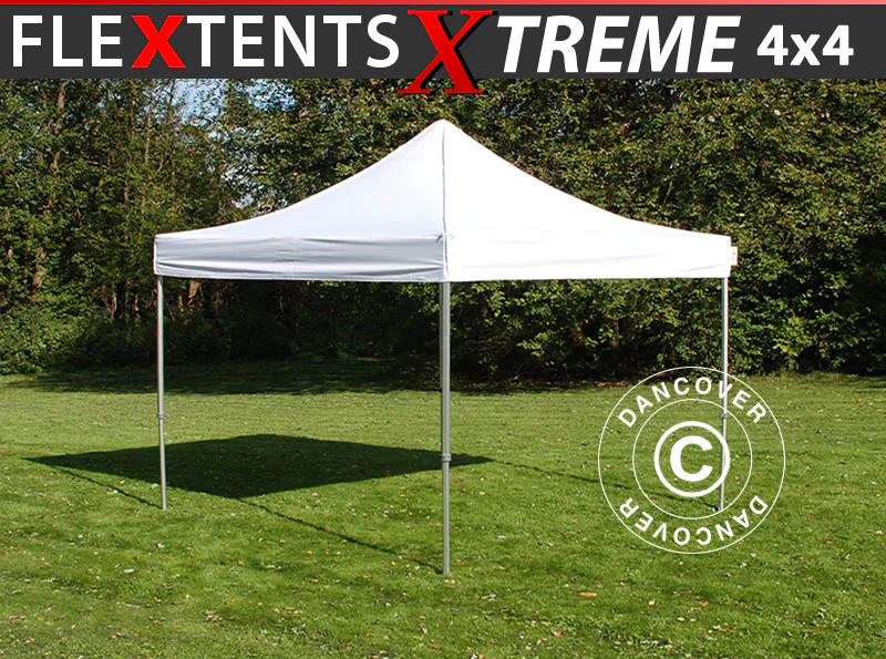 Snabbtält FleXtents Xtreme 60 4x4m Vit