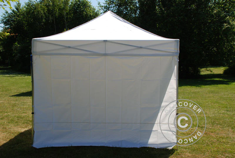 Standard sidovägg för FleXtents 2x2m, 2m, Vit - Image 3