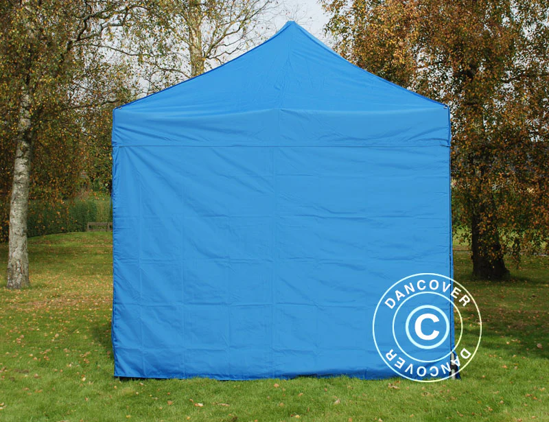 Standard sidovägg för FleXtents, 3m, Blå - Image 4