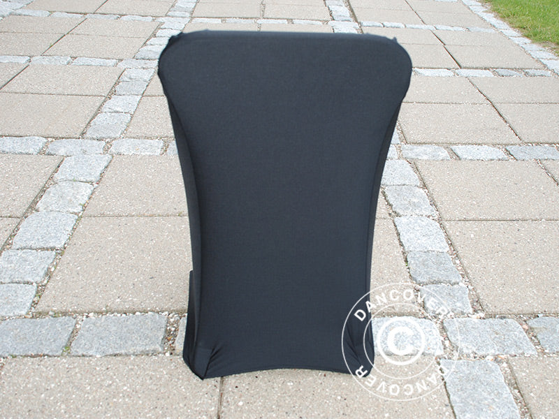 Stolöverdrag med stretch 44x44x80cm, Svart (1 st) - Image 7