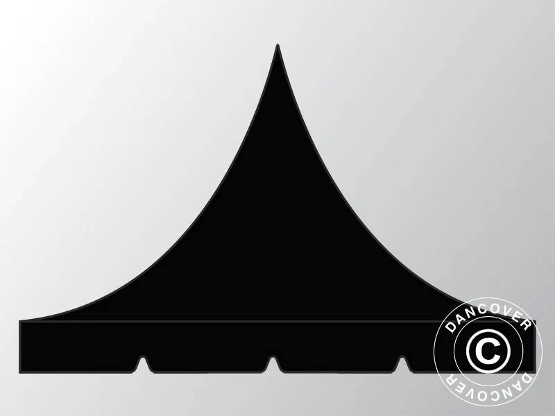 Takduk för Snabbtält FleXtents PRO Pagoda 3x3m, Svart