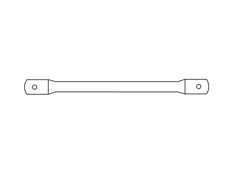Takstöd, Ø25x1730mm