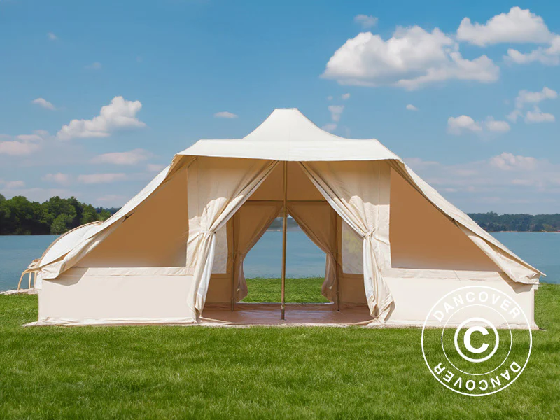 Tält för glamping, TentZing®, 4x5m, 10 personer, Sand - Image 4