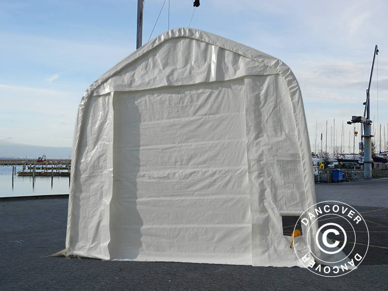 Tälthall Oceancover 5,5x15x4,1x5,3m, PE, Vit - Image 15