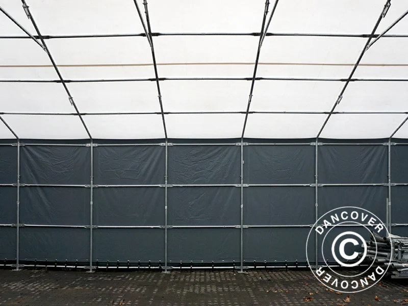 Tälthall Titanium 7x7x2,5x4,2m, Vit/Grå - Image 11
