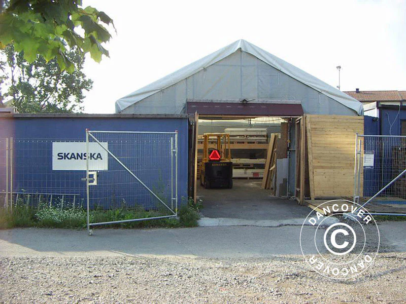 Tälthall Titanium 7x7x2,5x4,2m, Vit/Grå - Image 13
