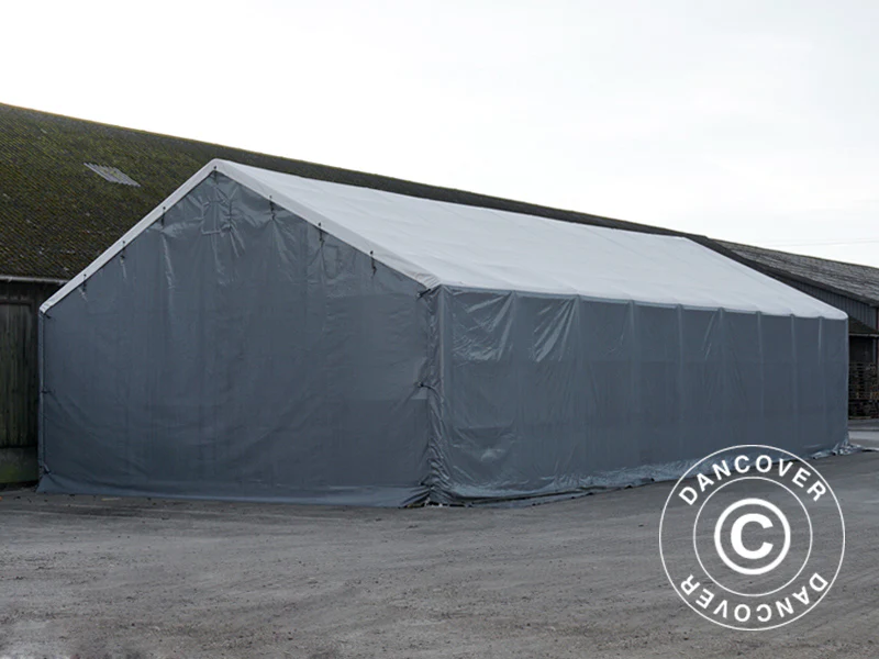 Tälthall Titanium 8x18x3x5m, Vit/Grå - Image 3